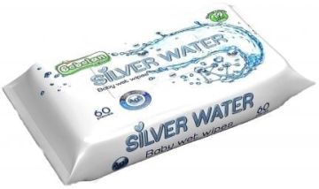 Bebelan Silver Water Мокри кърпи със Сребърна вода 60 бр