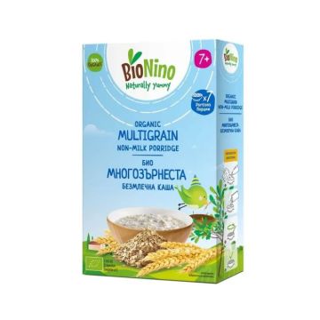 BioNino Безмлечна многозърнеста каша Био 7м+