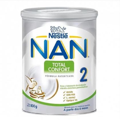 NAN Expert Total Confort 2 Специализирано мляко за кърмачета с леки храносмилателни проблеми 6м+ 800гр г
