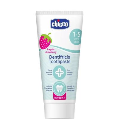 Chicco паста за зъби ягода 1г+