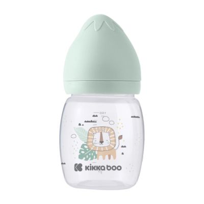 Kikkaboo Savanna полипропиленово шише за момче 0м+ 180мл