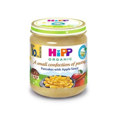 Hipp Био палачинки с мус от ябълки 10м+ 