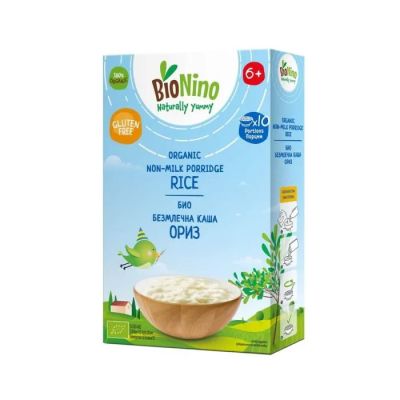 BioNino каша Био Безмлечна oризова 6м+