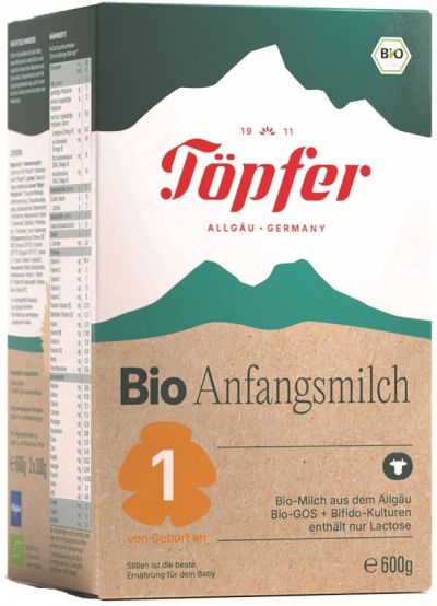 Lactana Bio Topfer 1 Мляко за кърмачета с 4 вида бифидобактерии 0M+