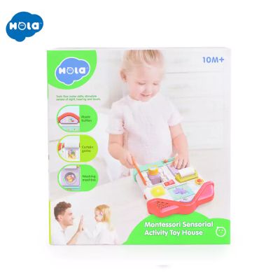 Hola активна дъска по модела Монтесори 10м+